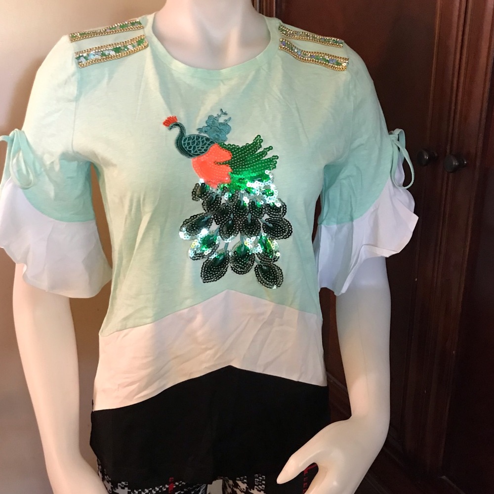 🆕 Something Pretty Multicolors ShortSleevesTees-M